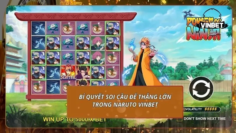 Bí quyết soi cầu để thắng lớn trong Naruto VINBET