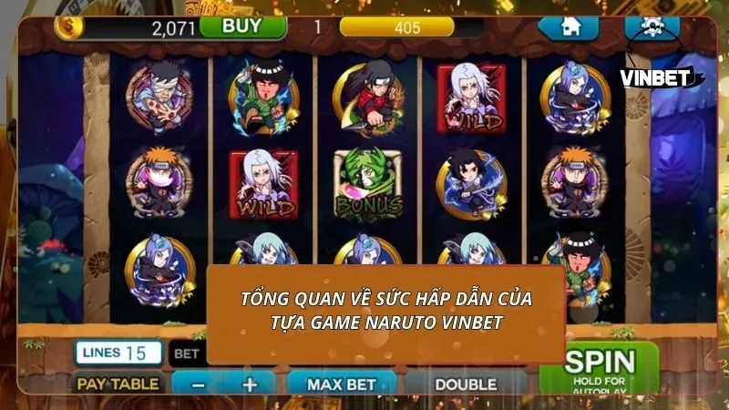 Tổng quan về sức hấp dẫn của tựa game Naruto VINBET