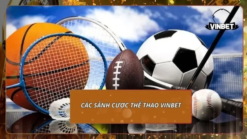 Các sảnh cược thể thao VINBET