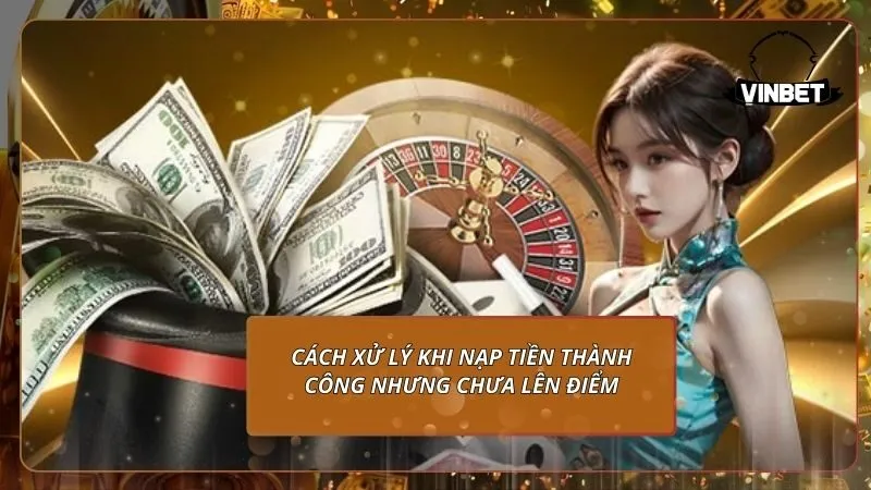Cách xử lý khi nạp tiền thành công nhưng chưa lên điểm